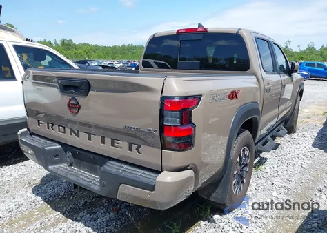 2023 Nissan Frontier Pro-4X 4X4 из США, поврежденный, VIN 1N6ED1EK1PN602636